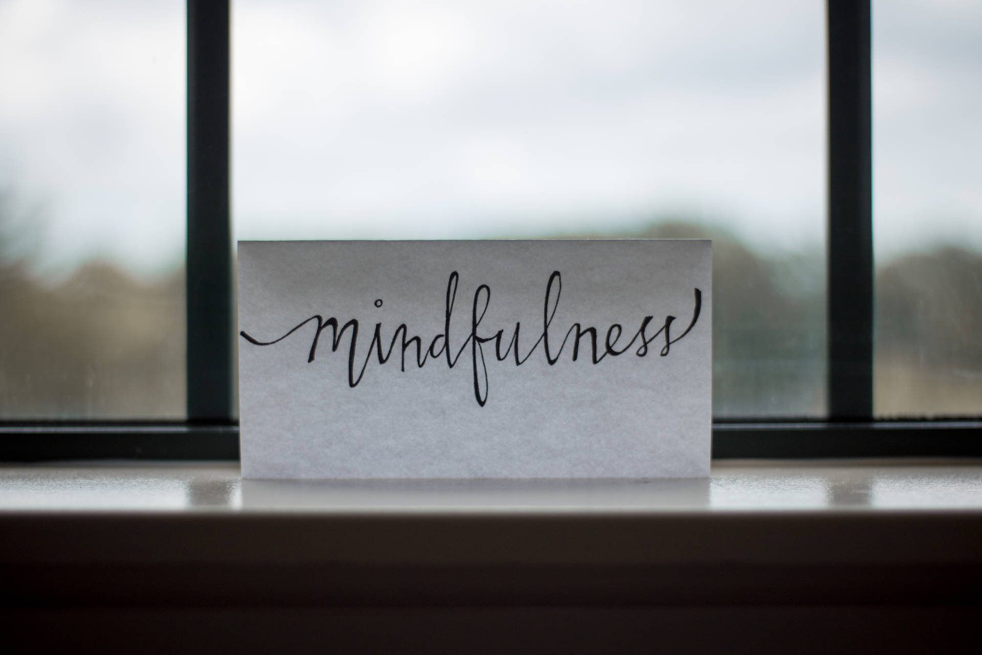 Aesthetic Image For Mindfulness Meditation Background