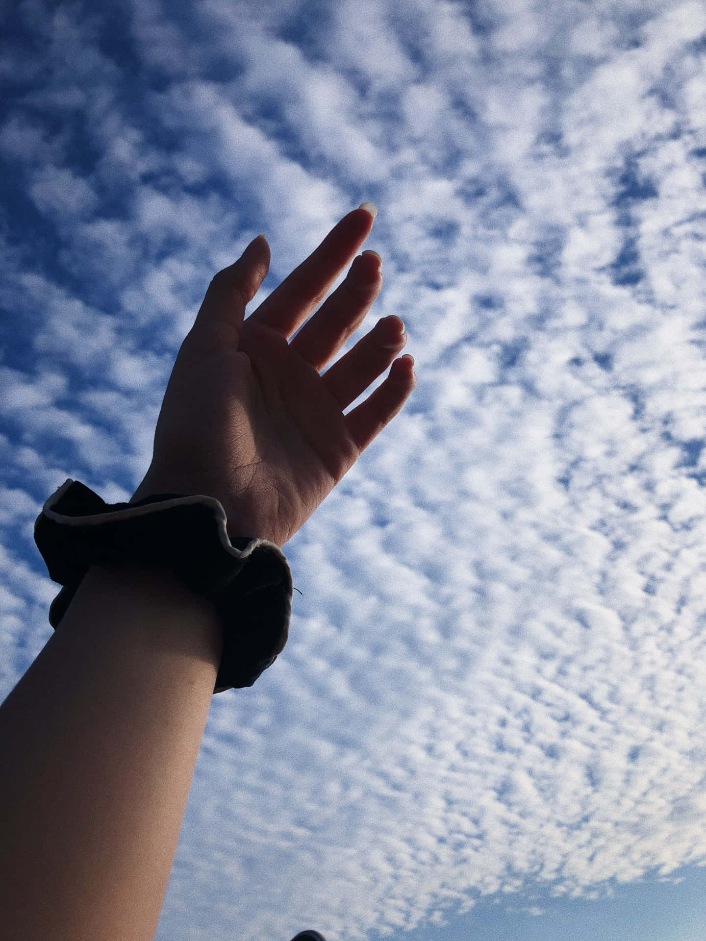 Aesthetic Instagram Hand Sky Wallpaper