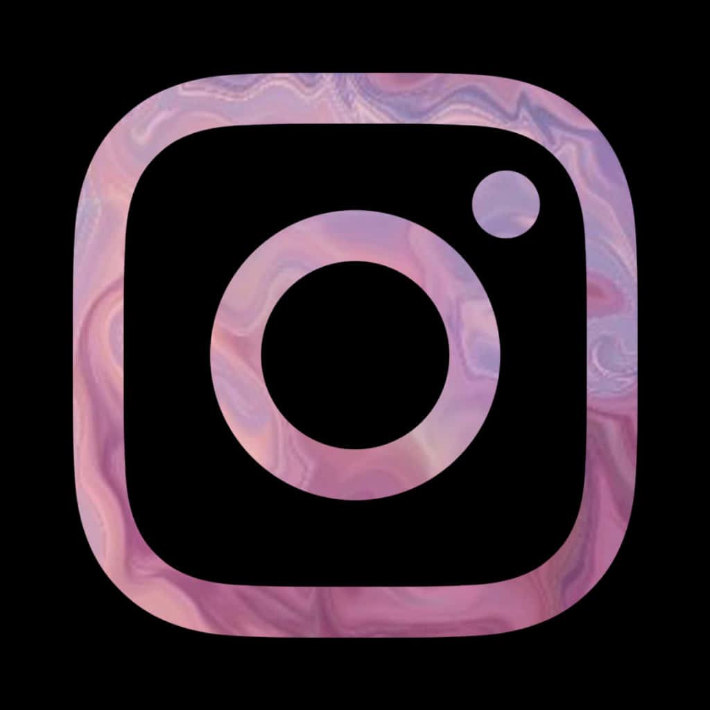 Aesthetic Instagram Pink Logo Wallpaper