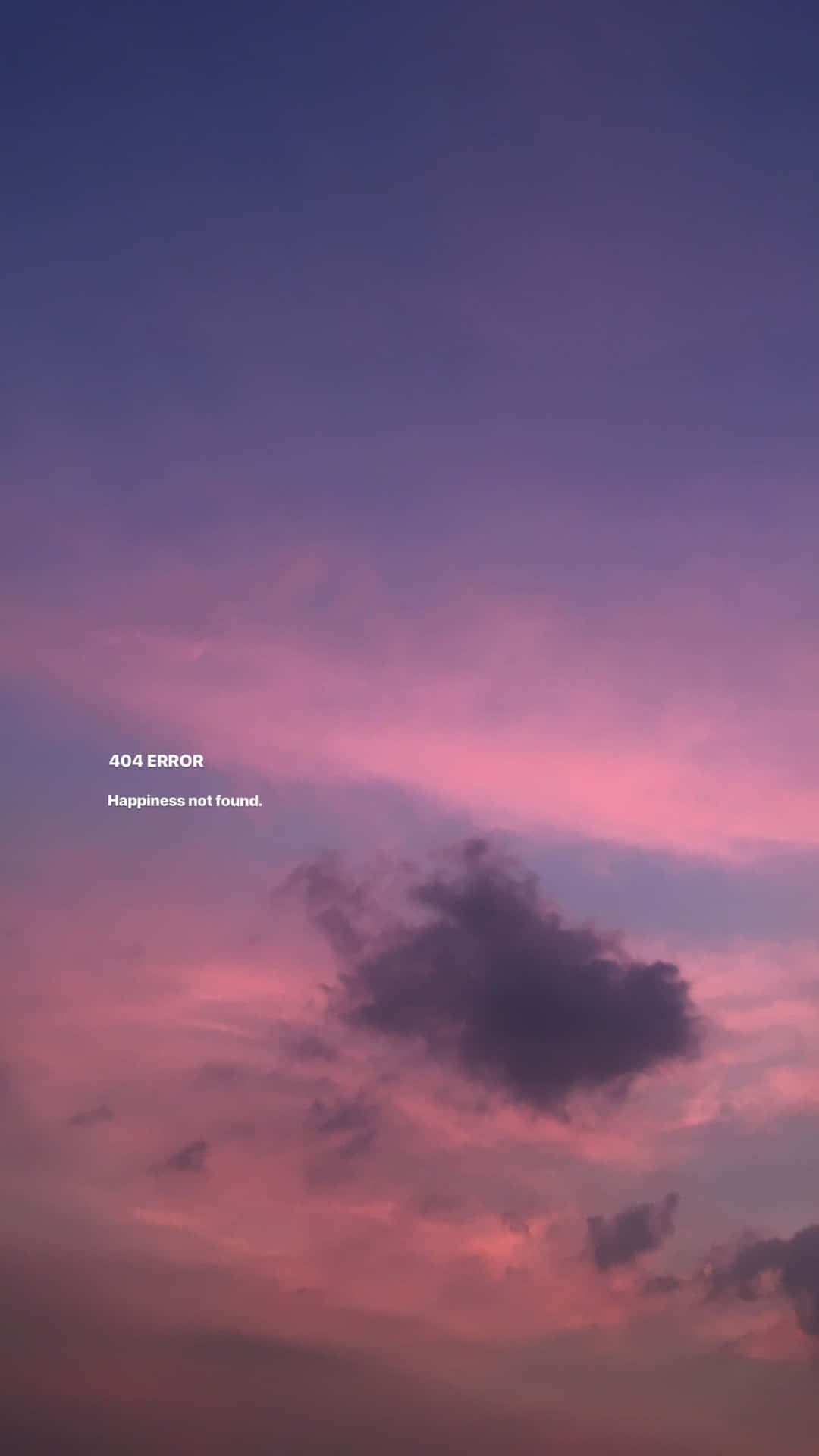 Aesthetic Instagram Sad Quotes Sky Wallpaper