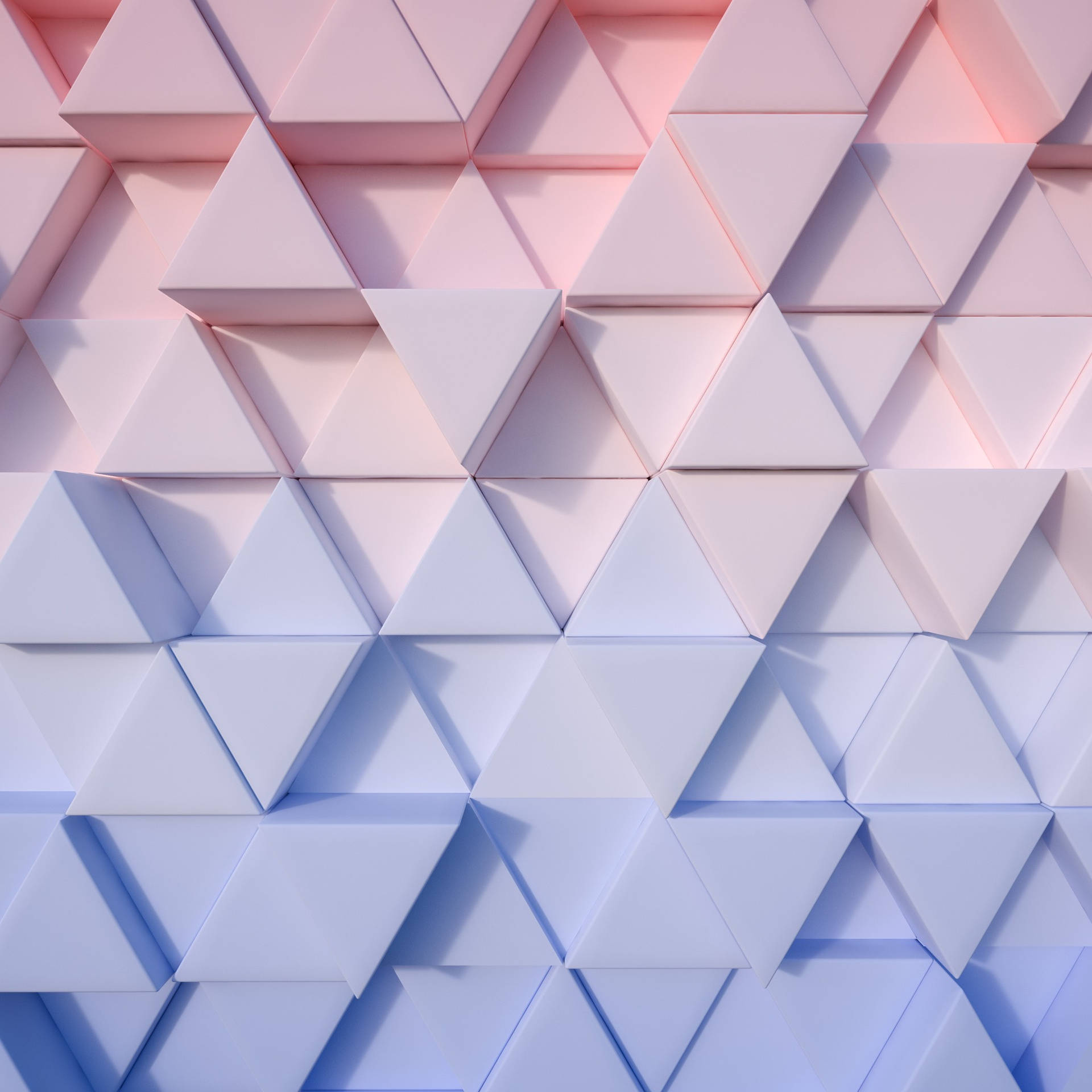 Aesthetic Ipad Triangular Shapes Wallpaper
