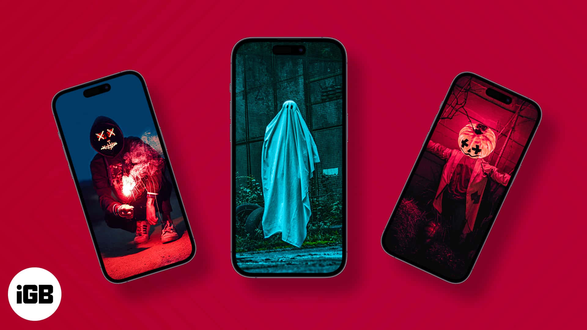 Übernatürlicheästhetik Des Horrors Auf Mobilgeräten Wallpaper