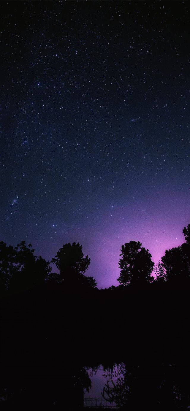 Download Aesthetic Iphone X Dreamy Night Sky Wallpaper 