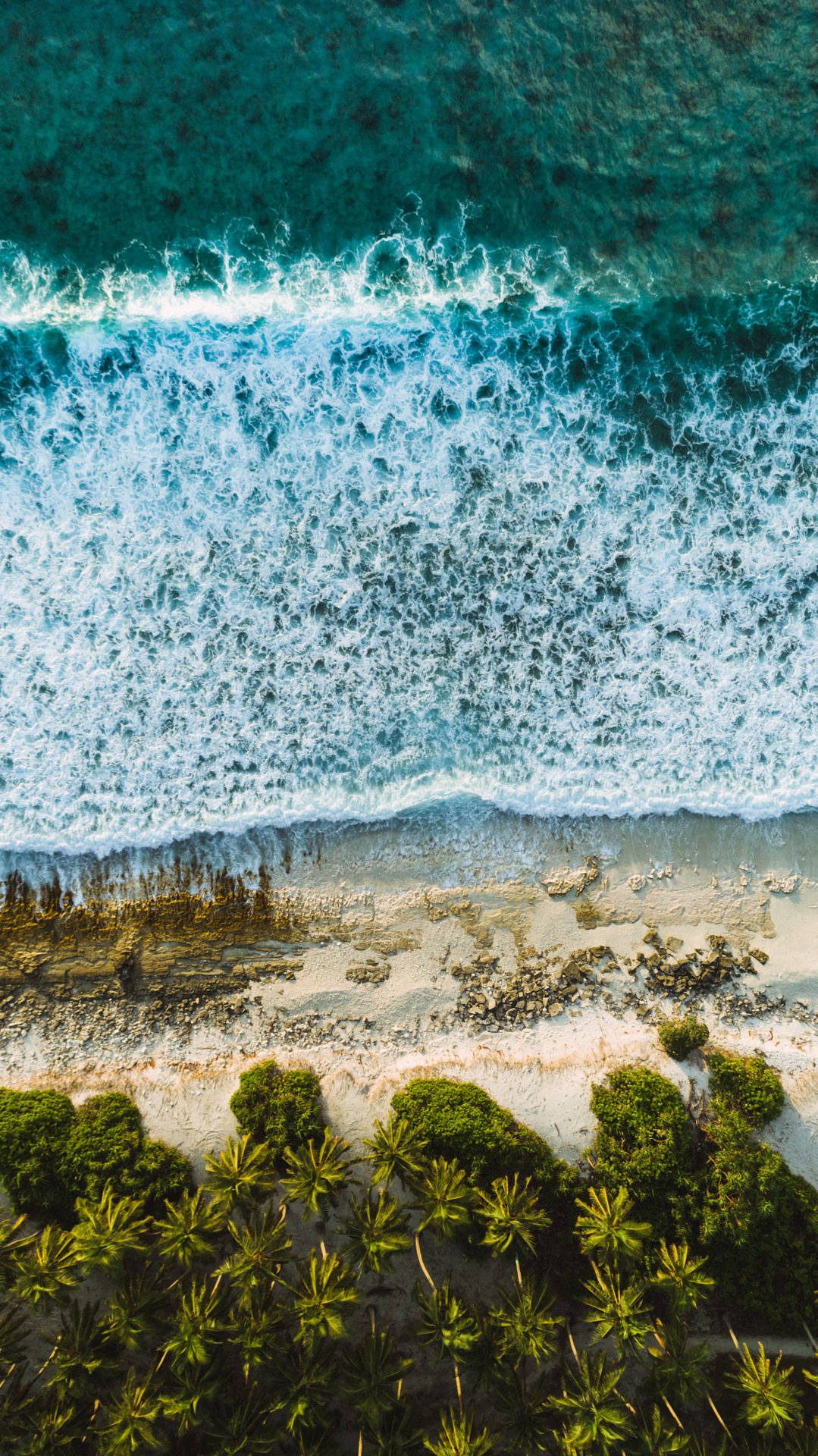 Aesthetic Beach Waves Iphone Xr Wallpaper