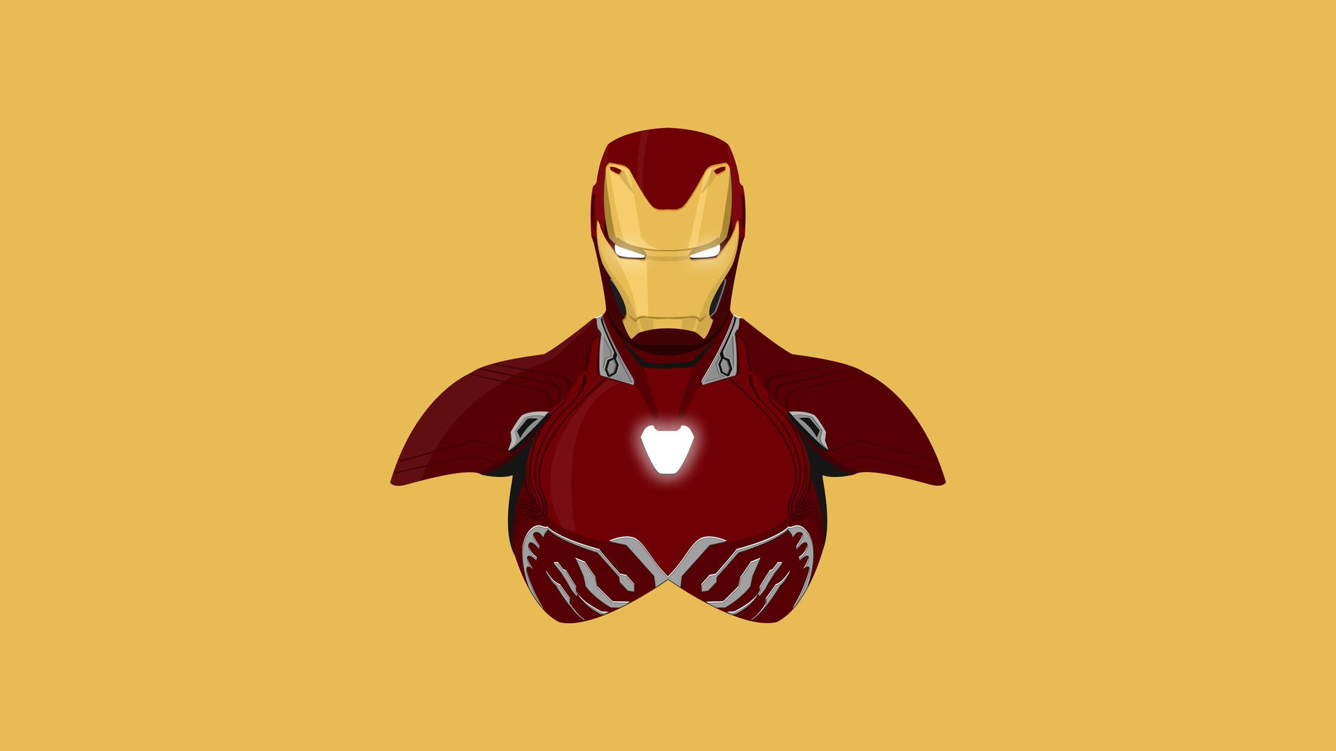 Download Aesthetic Iron Man Logo Wallpaper 