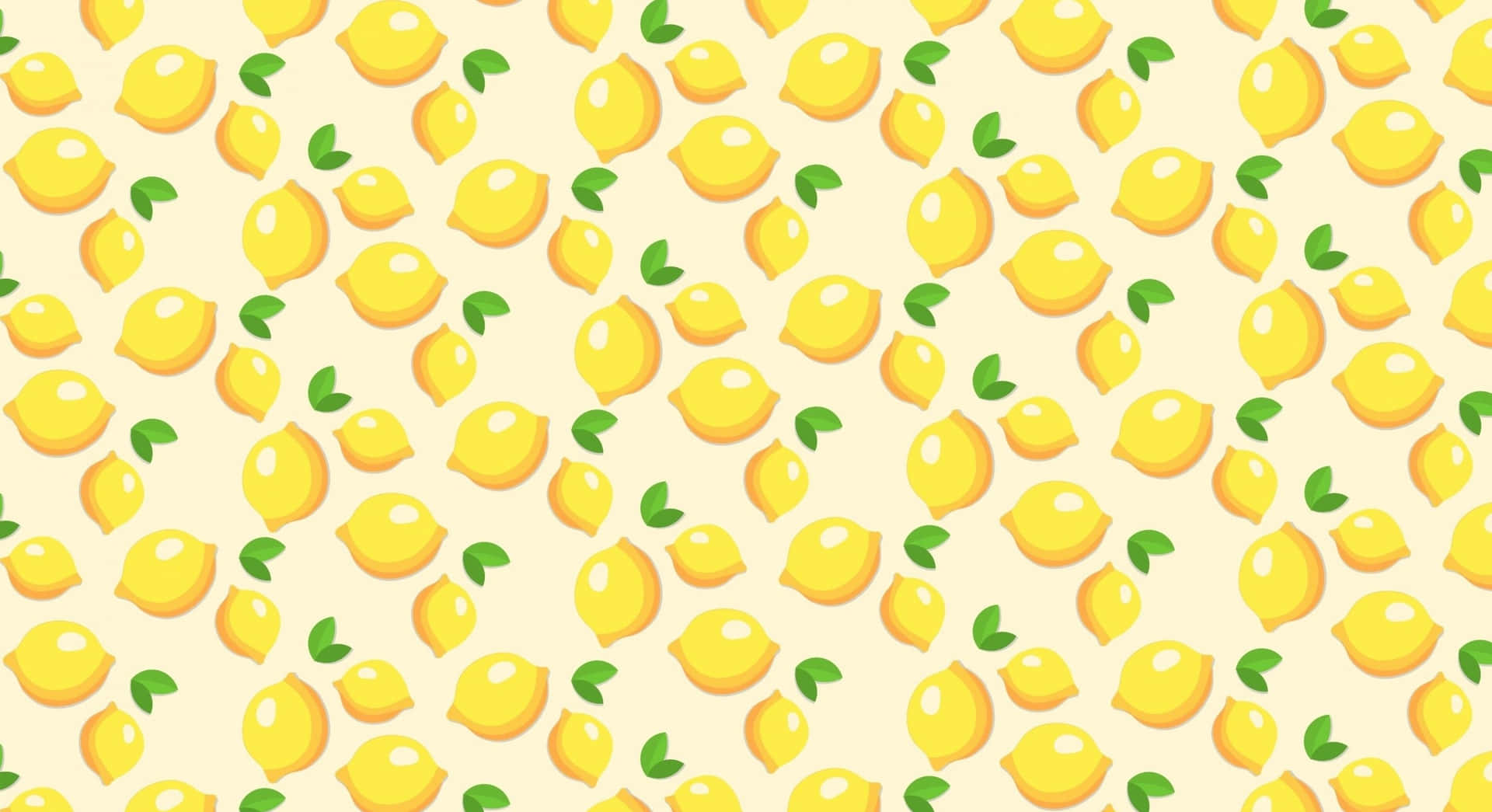 Aesthetic Lemon Drawings Wallpaper