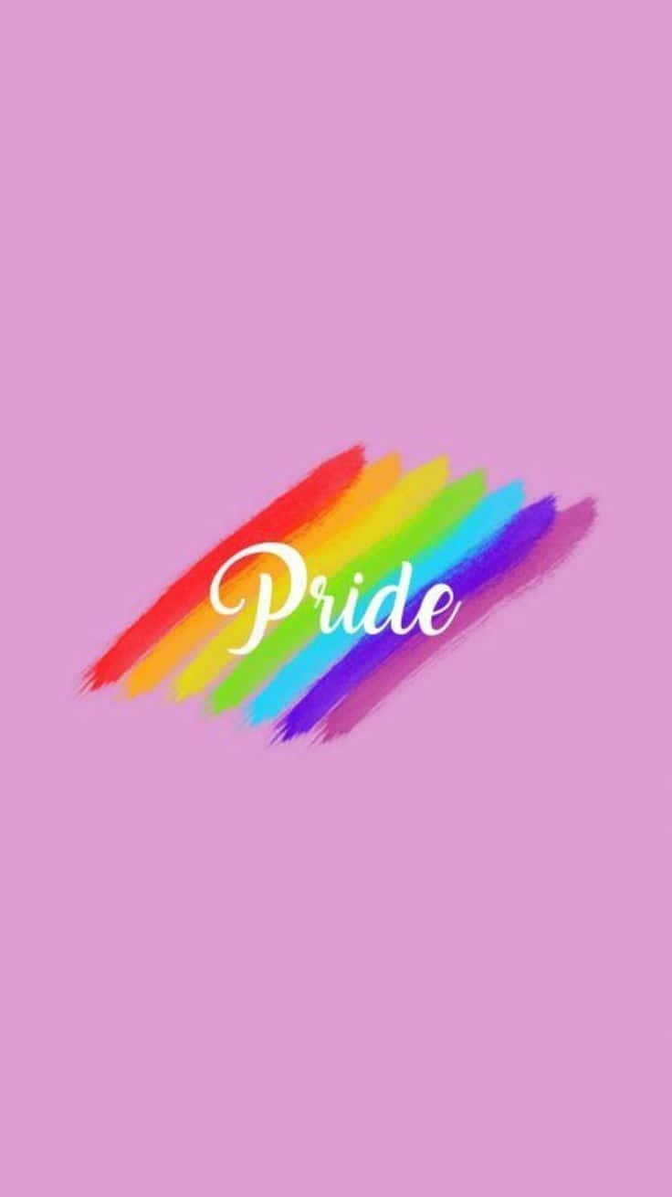 Pink Pride Aesthetic Lgbt Rainbow Wallpaper