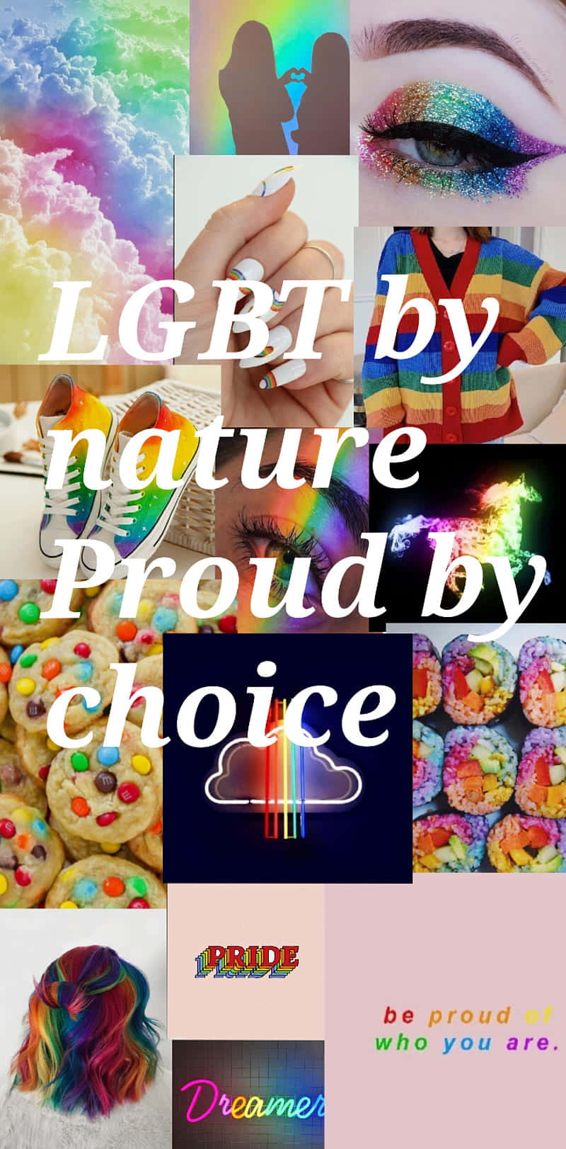 Lgbt By Nature Aesthetic Lgbt Rainbow Wallpaper
