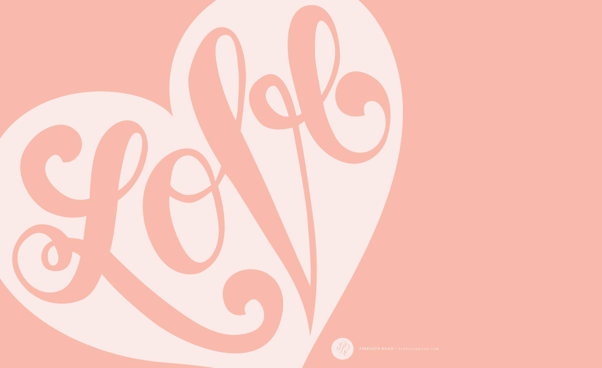 Aesthetic Love Valentines Desktop Wallpaper