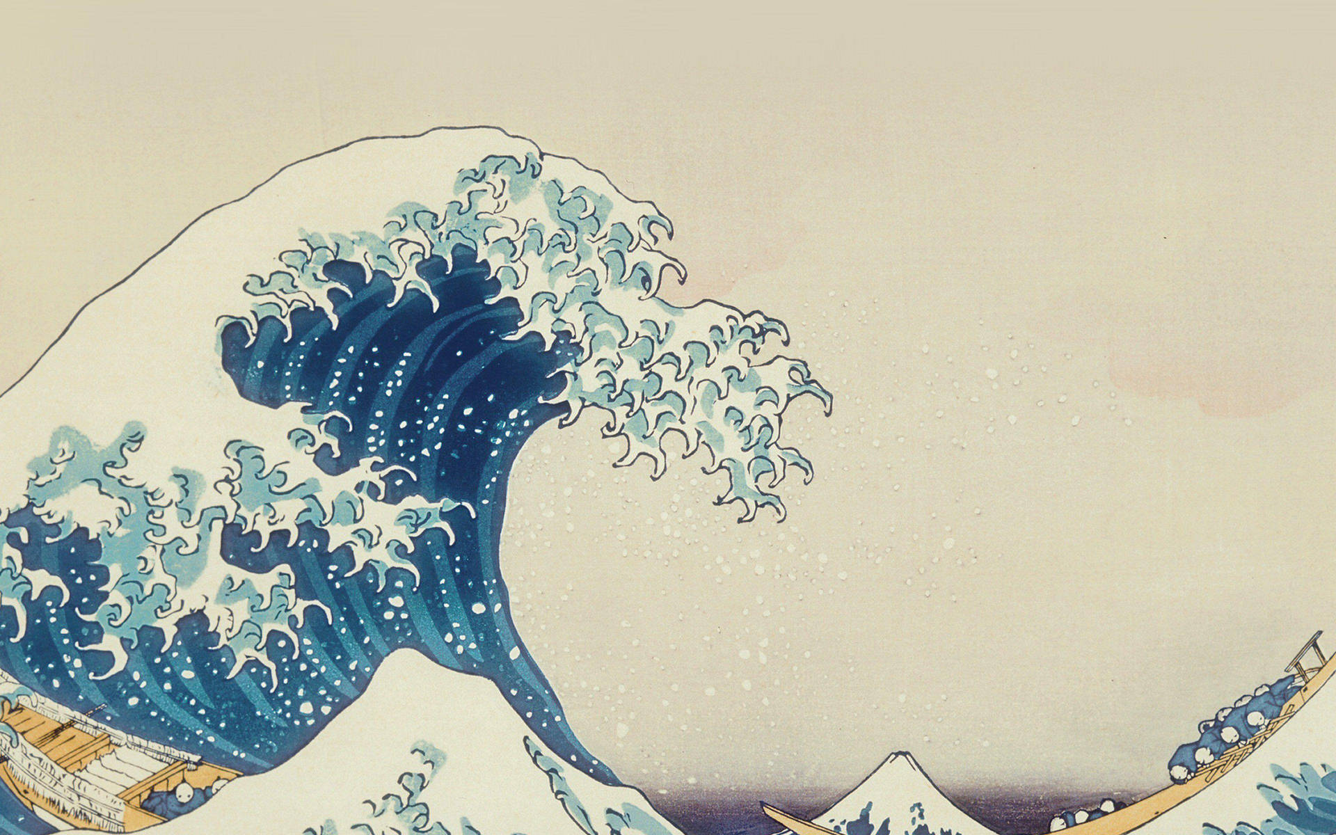 Aesthetic Macbook Blue Ocean Wave Art