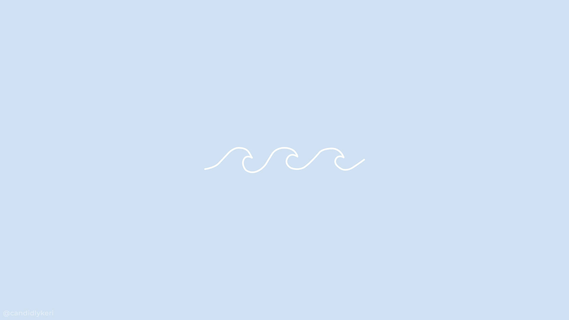Aesthetic Macbook Minimalist Ocean Wave
