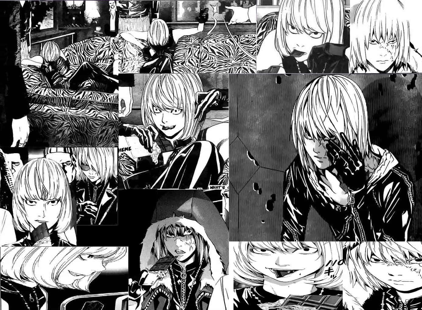 Mello Death Note Aesthetic Manga Wallpaper