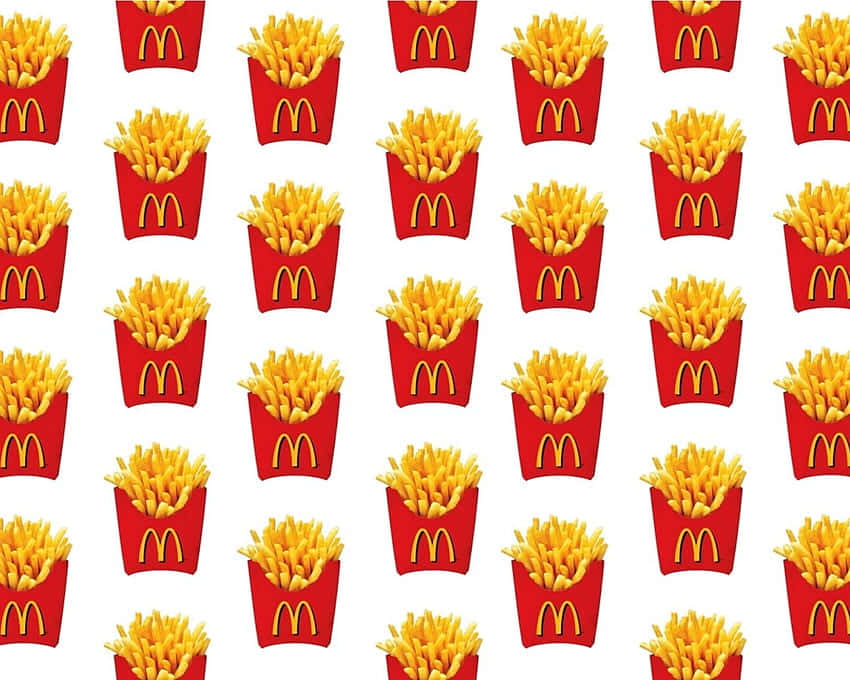 Undersøg den æstetiske stemning af McDonalds med denne tapet! Wallpaper