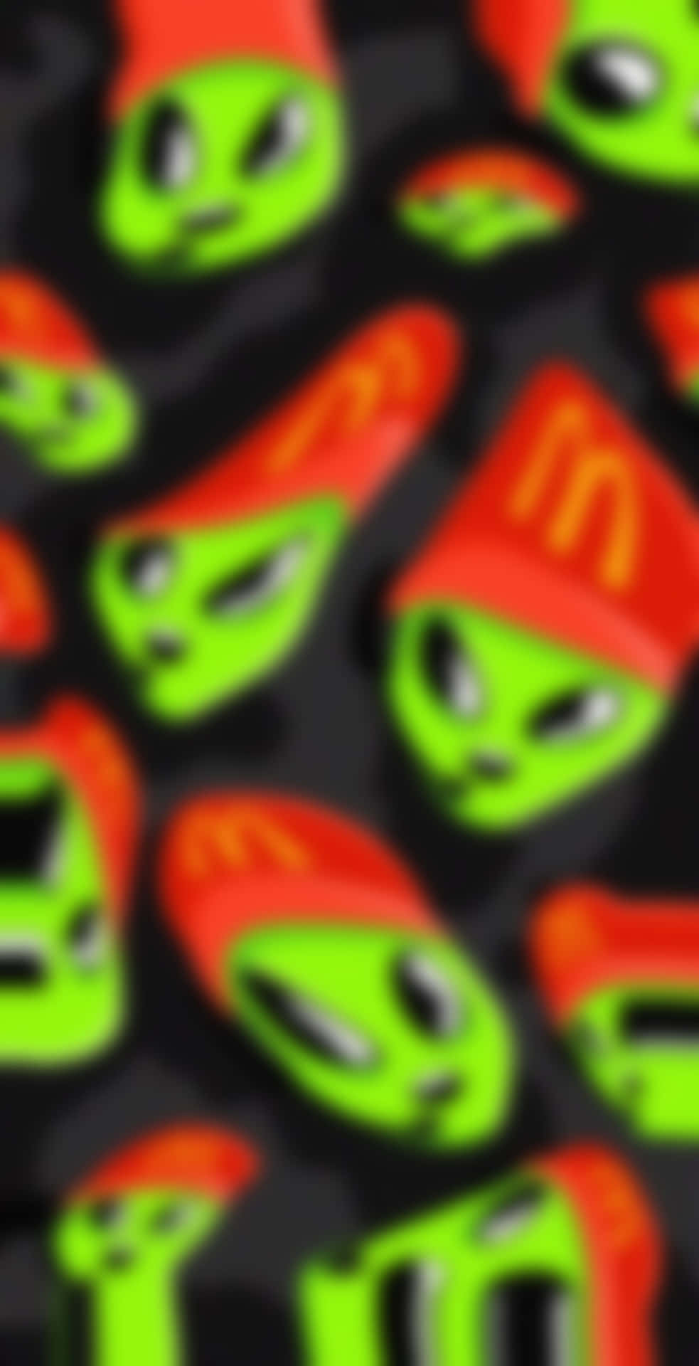 Genforestil McDonald's med et æstetisk twist Wallpaper