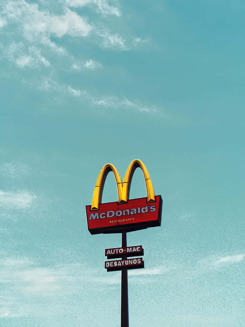 Nyd den æstetiske McDonalds-oplevelse! Wallpaper