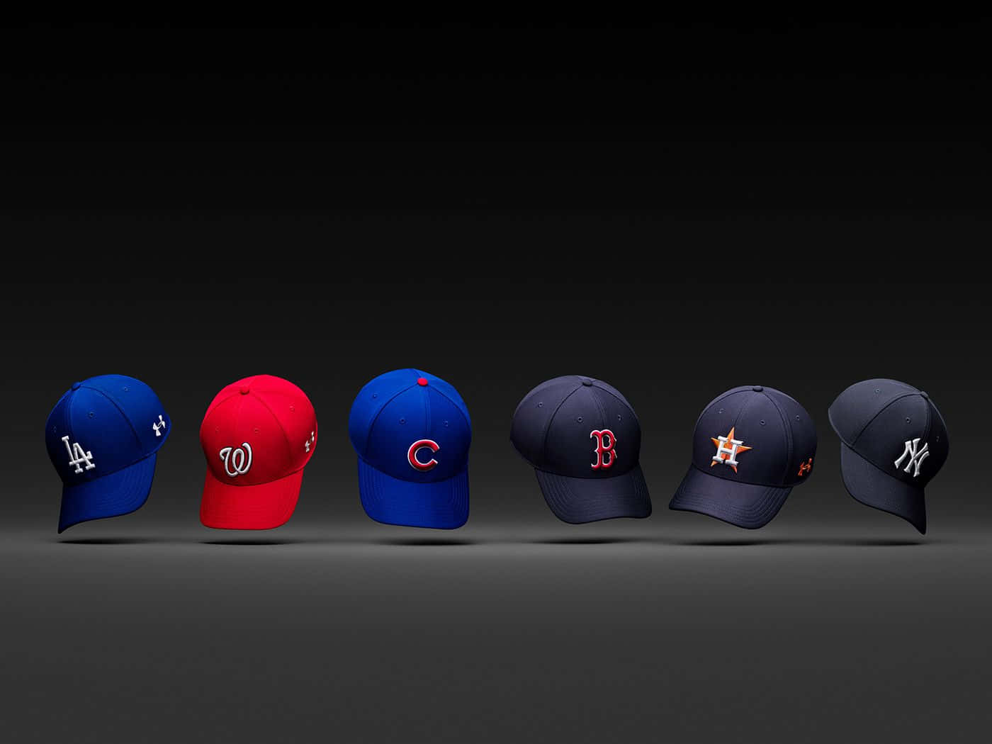 Download Aesthetic MLB Baseball Caps Wallpaper | Wallpapers.com