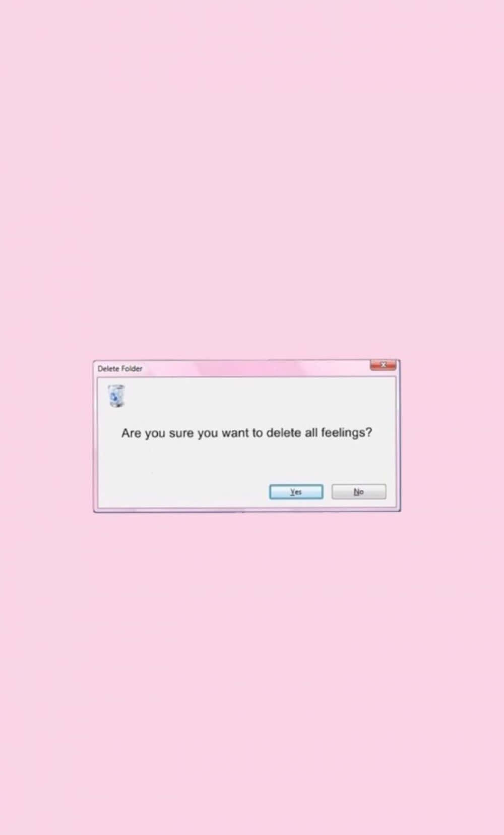 Message Pink Aesthetic Mood Wallpaper