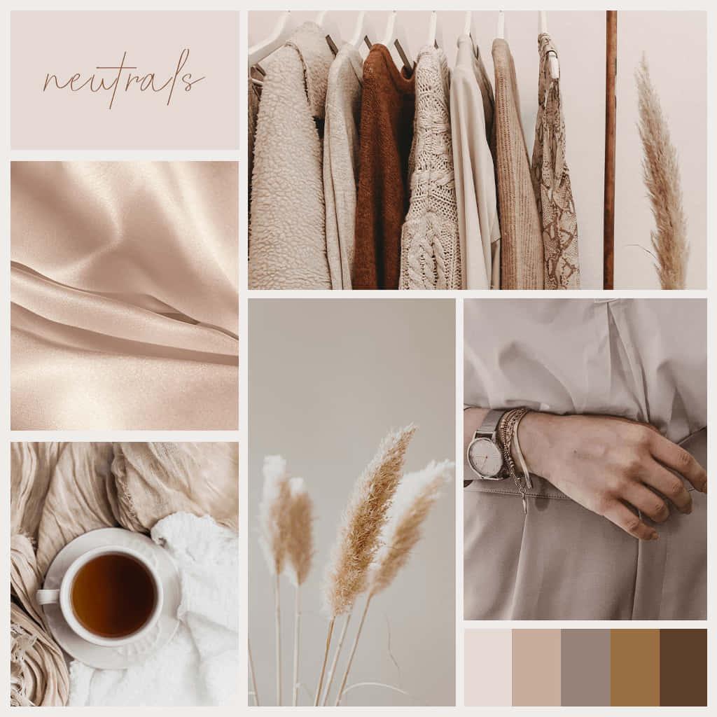 "Create an inspiring atmosphere with an Aesthetic Moodboard!" Wallpaper