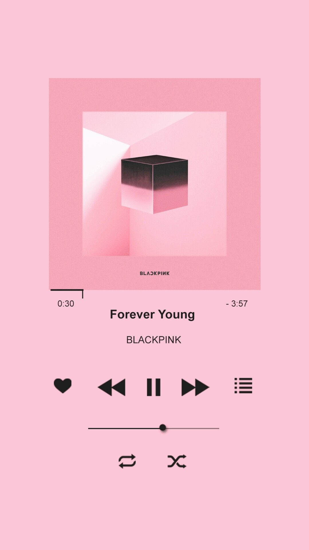 Aesthetic Music Forever Young By Blackpink