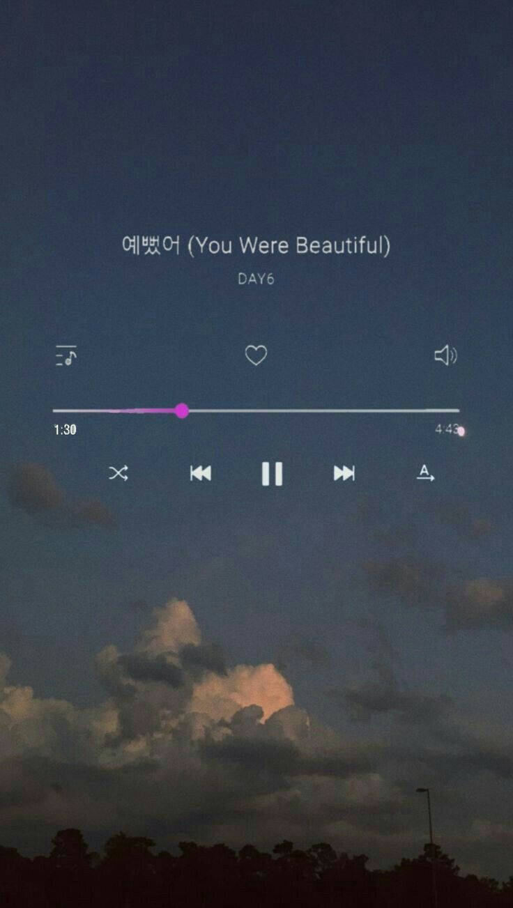 Aesthetic Music You Were Beautiful Background