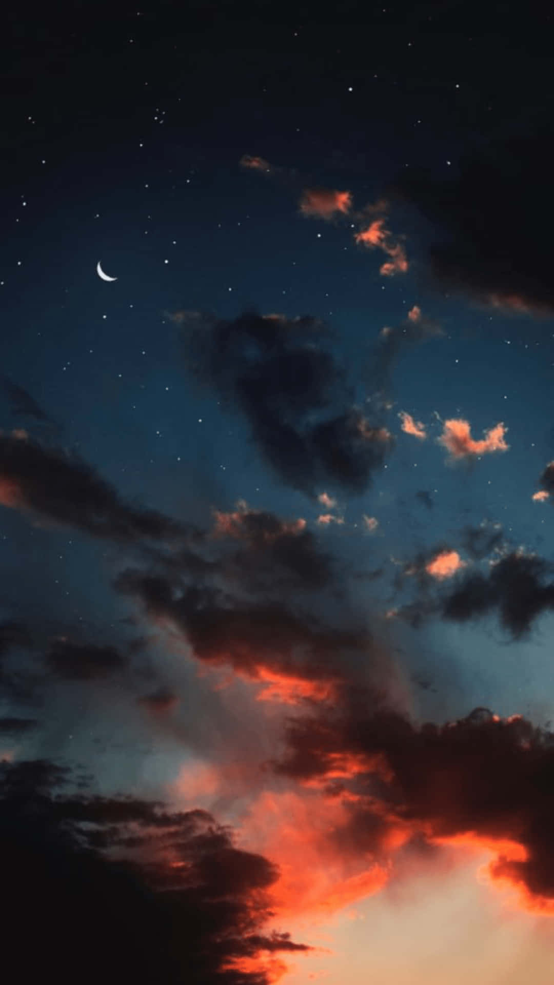 En visning af skønheden og majestæten af ​​nattehimlen Wallpaper