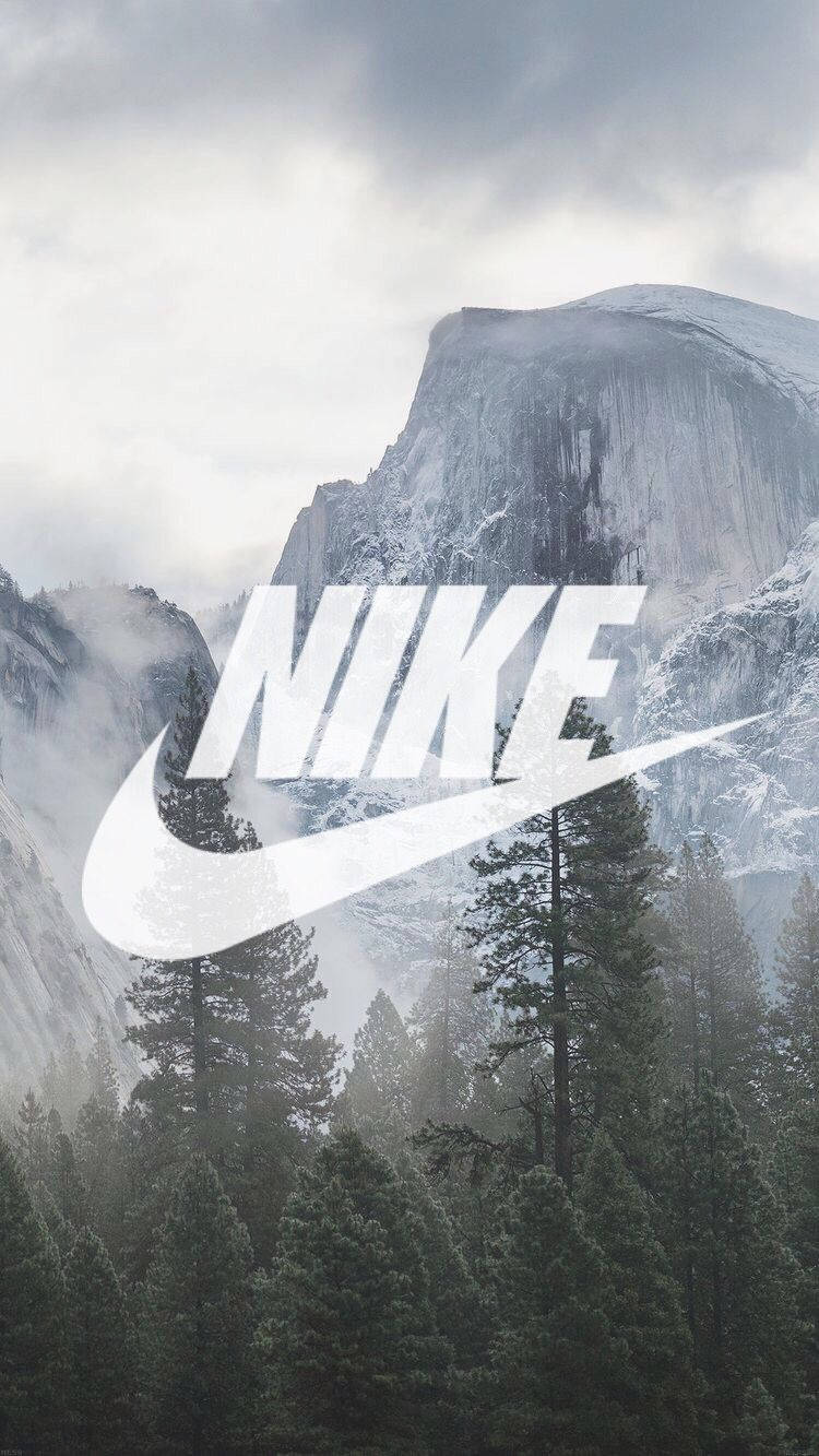 Aesthetic Nike Swoosh Logo Wallpaper