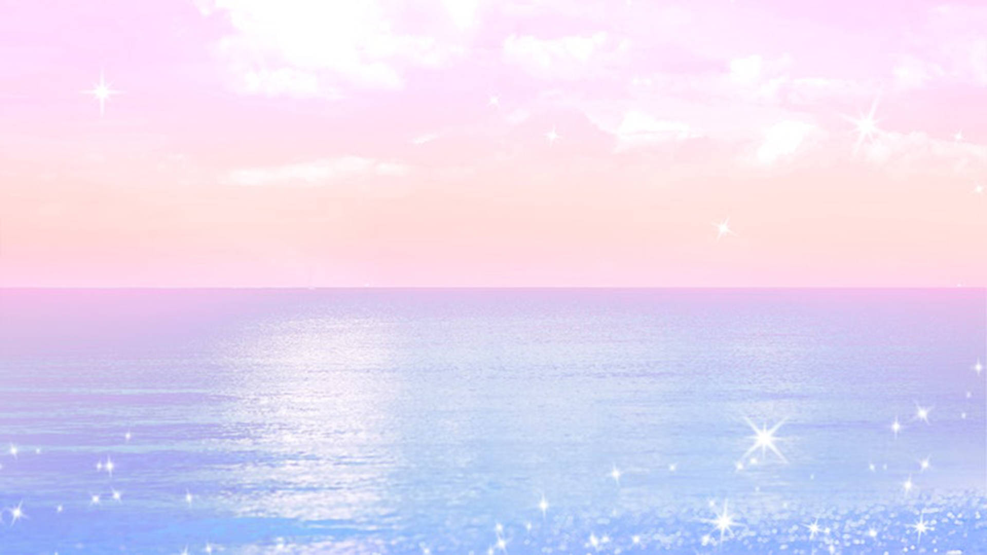 Download Aesthetic Ocean In Cute Pastel Colors Wallpaper ...