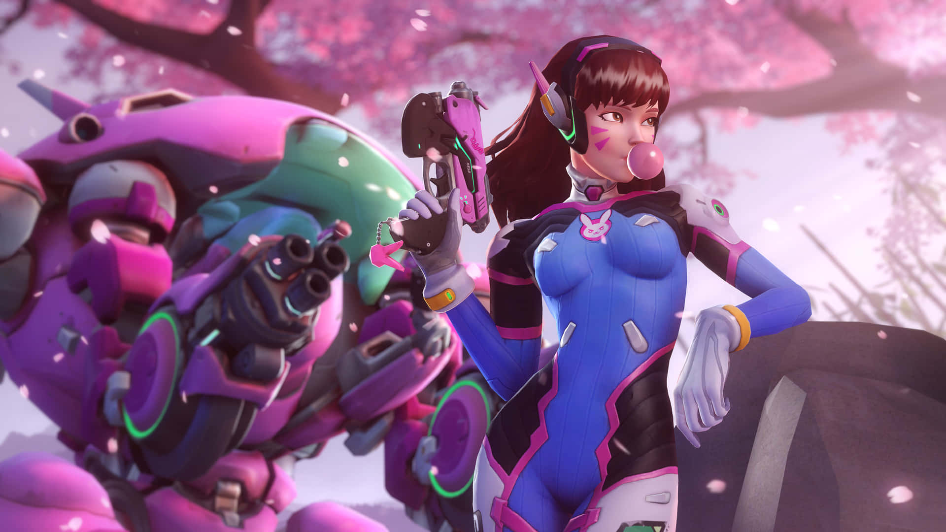 Aesthetic Overwatch - Embrace the vibrant world of heroes Wallpaper