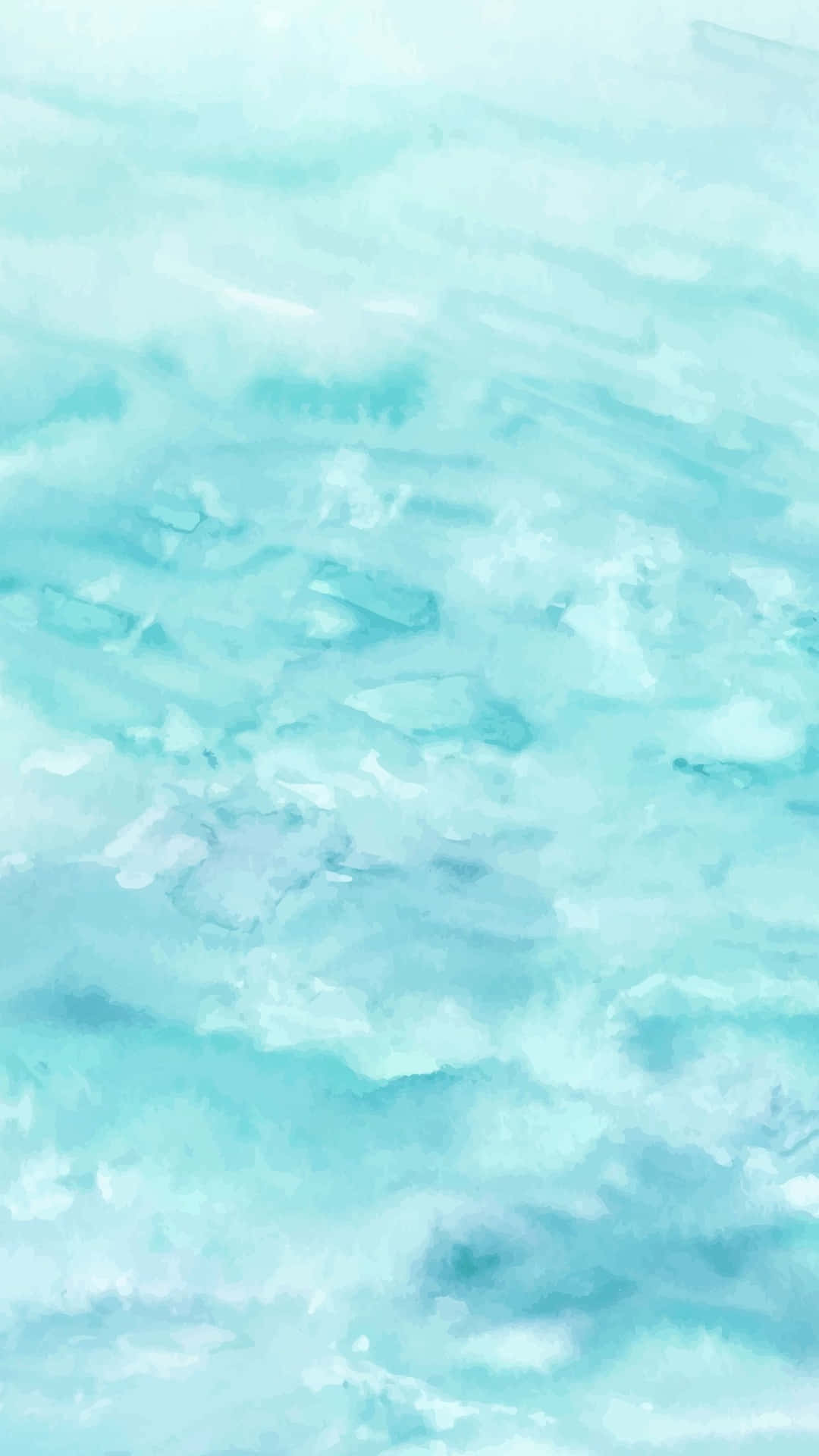 Aesthetic Pastel Background Of Blue Painting