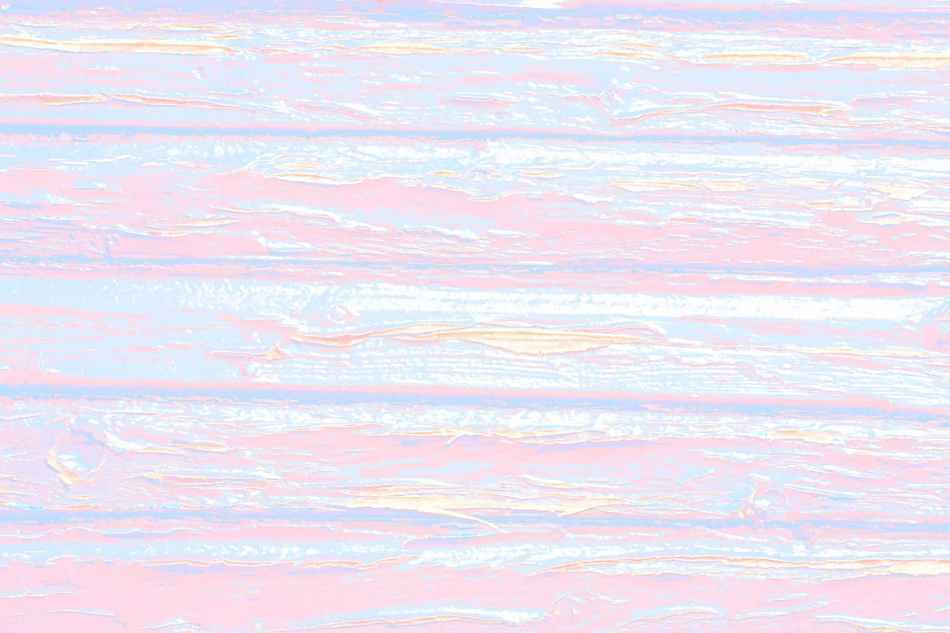 Aesthetic Pastel Colors Horizontal Lines Background
