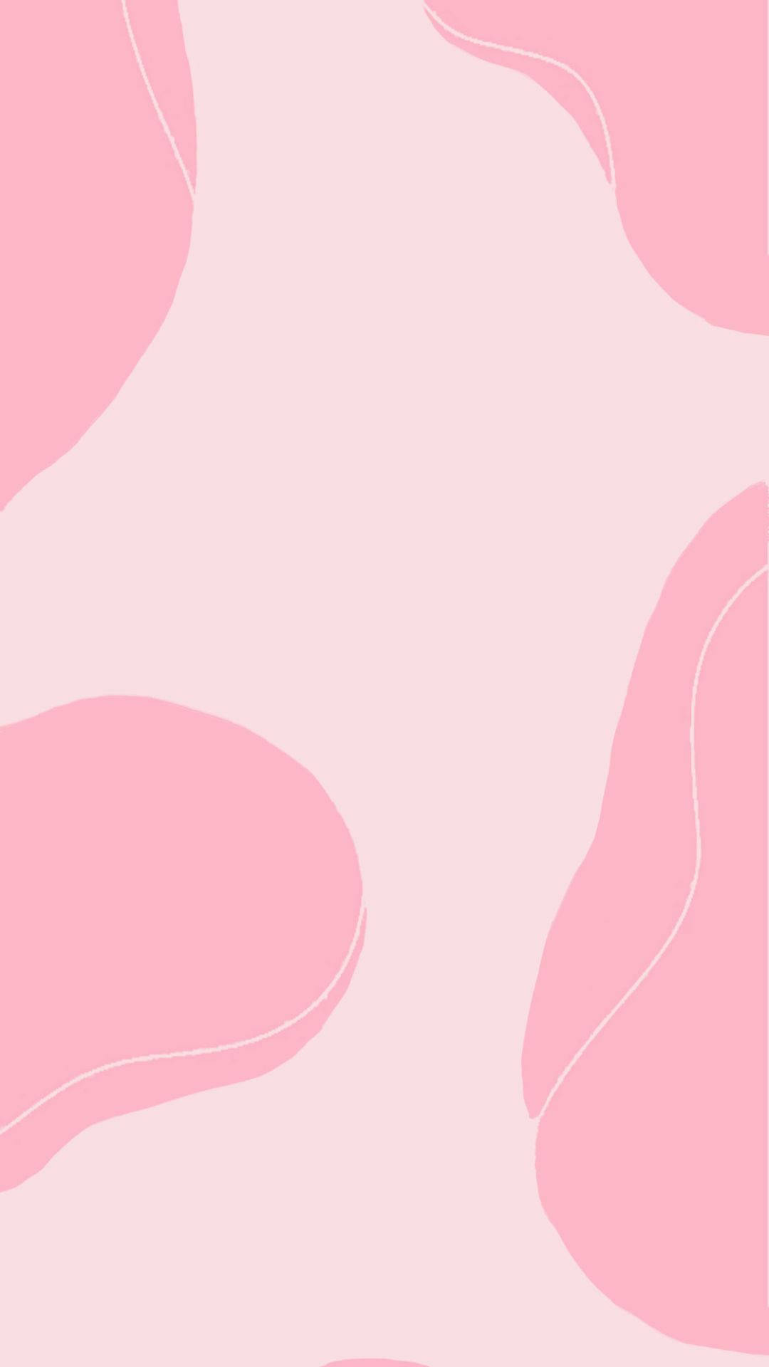 Aesthetic Pink Abstract Picture