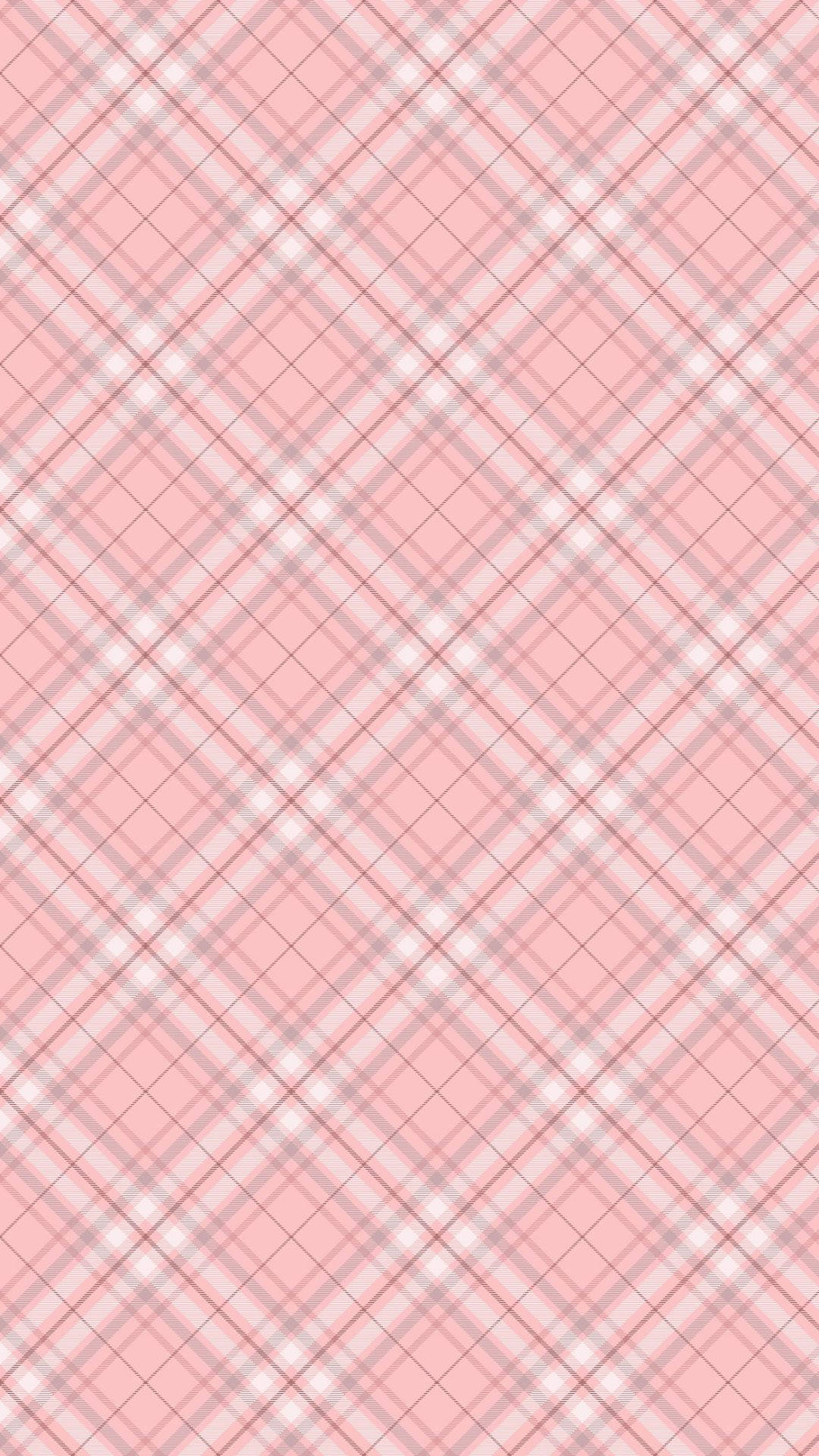 Aesthetic Pink Checkered Picture