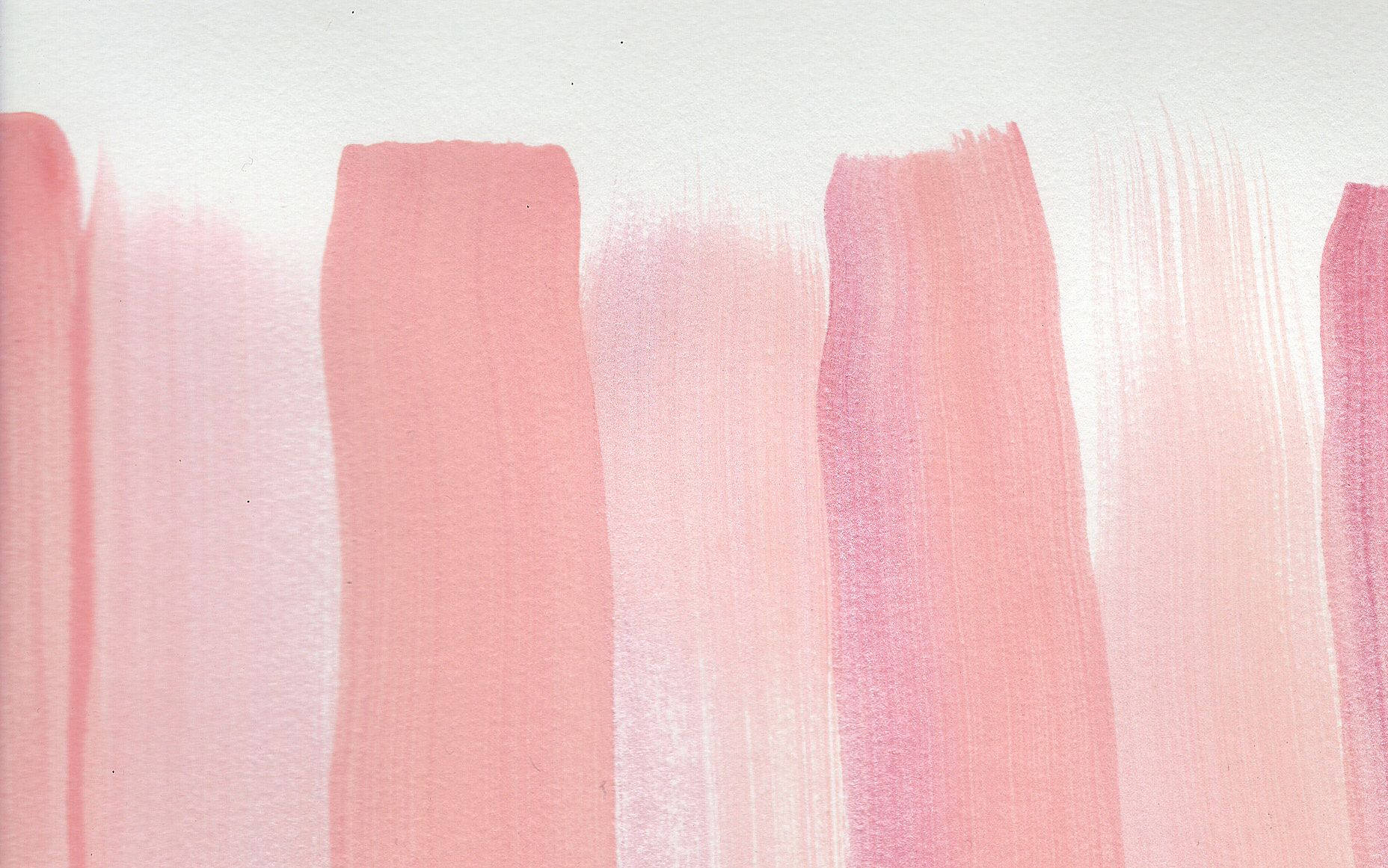 Aesthetic Pink Desktop Paint Brush Strokes