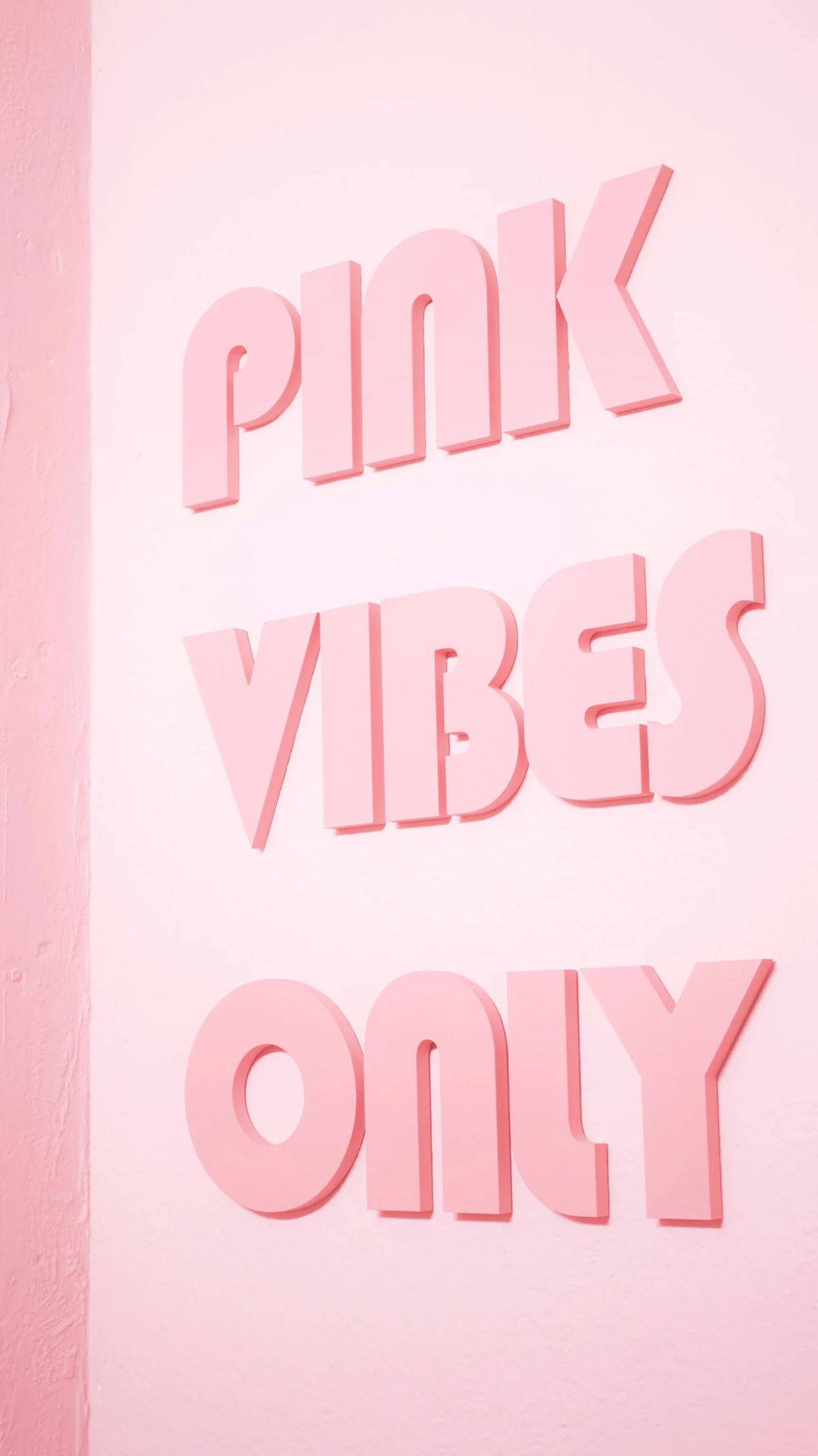 Aesthetic Pink Vibes Only Wallpaper