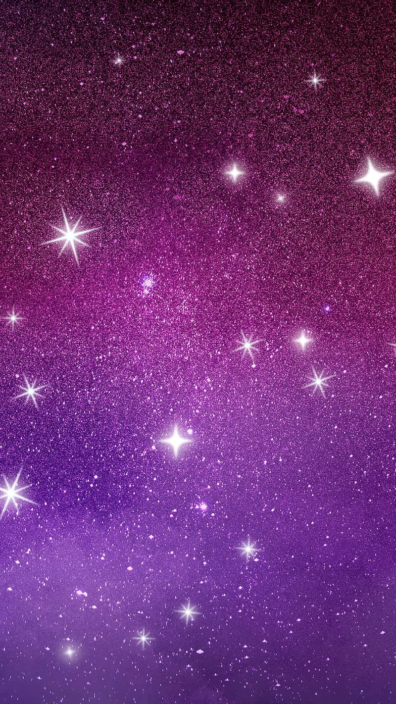 Galaxy Aesthetic Purple Background