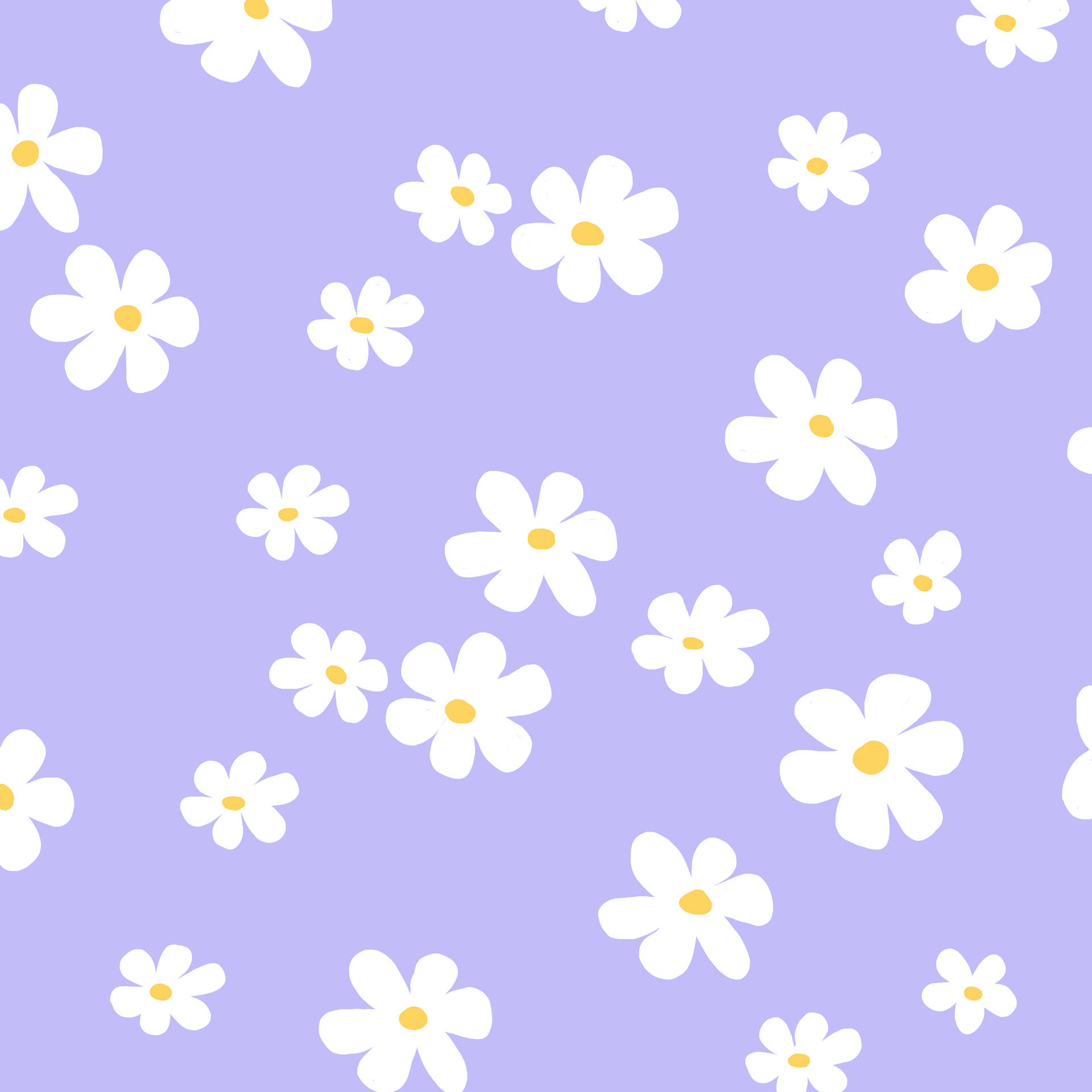Billede Æstetisk Lilla Blomst i Have Wallpaper
