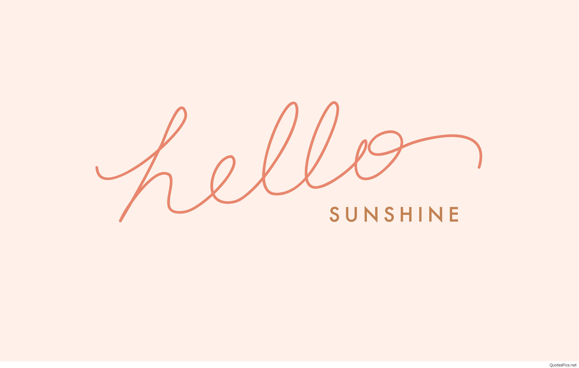 Aesthetic Quotes Hello Sunshine Picture