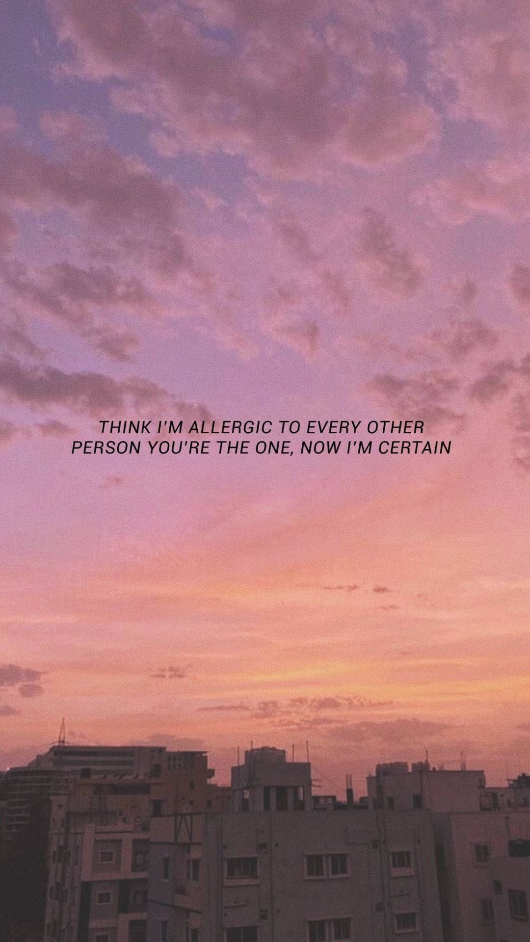 Aesthetic Quotes Rosy Sky