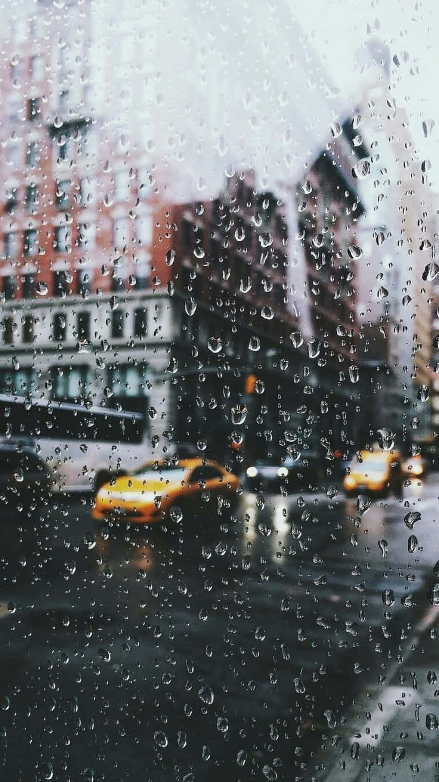 Download Enjoy the aesthetic of a rainy day. Wallpaper 