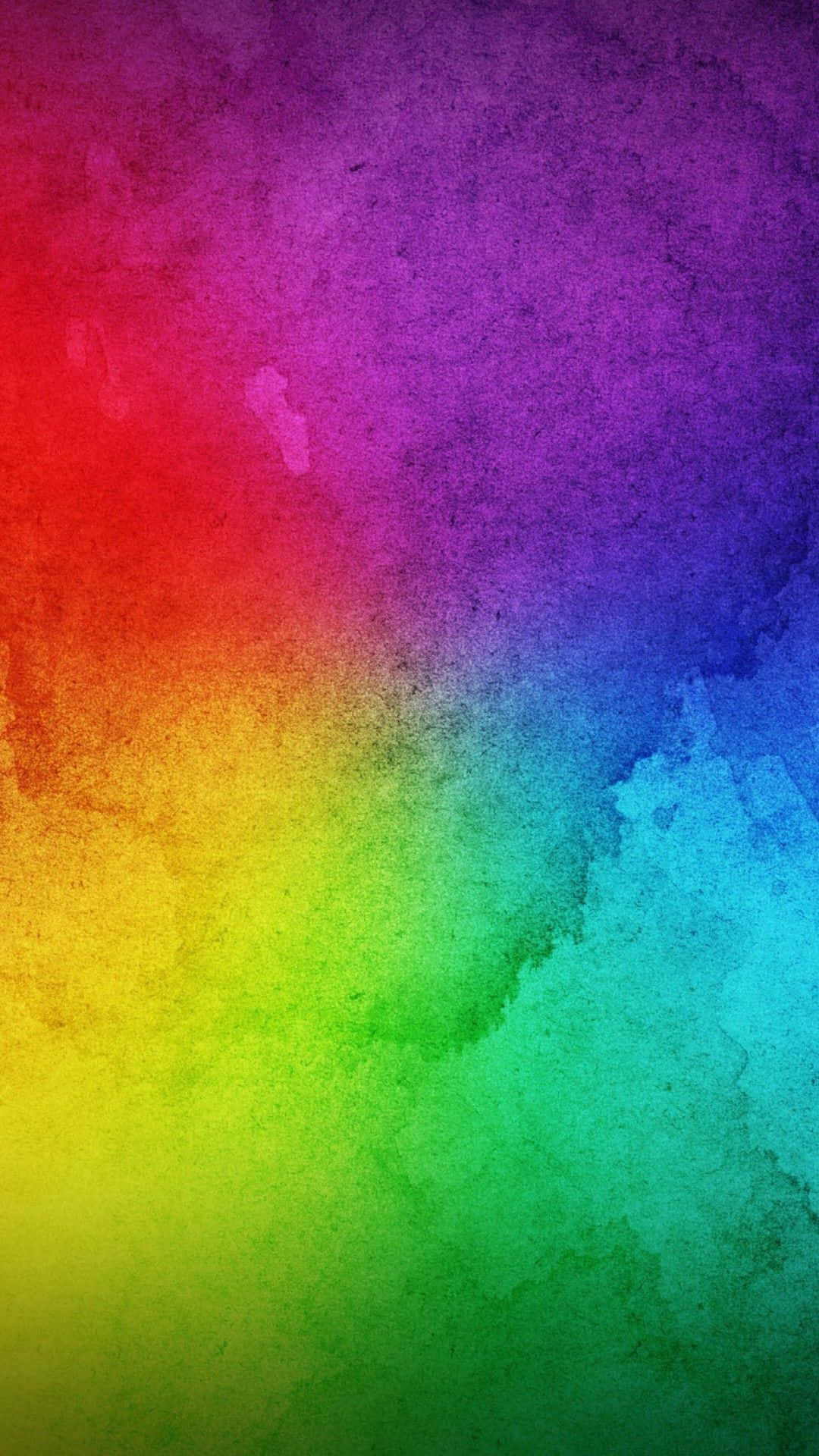 Regenbogenaquarell-hintergrund Wallpaper