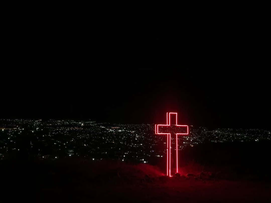 Luciendobien En Rojo Fondo de pantalla