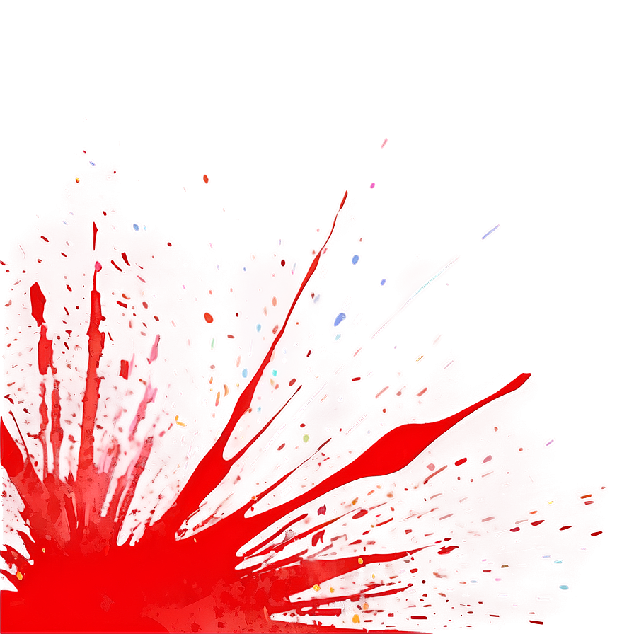 Aesthetic Red Splatter Png Kcx PNG