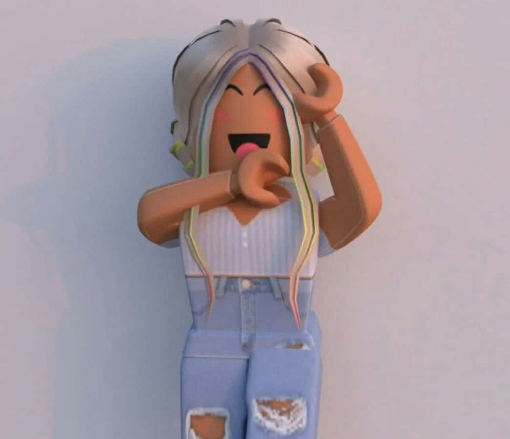 200+] Aesthetic Roblox Girl Pictures