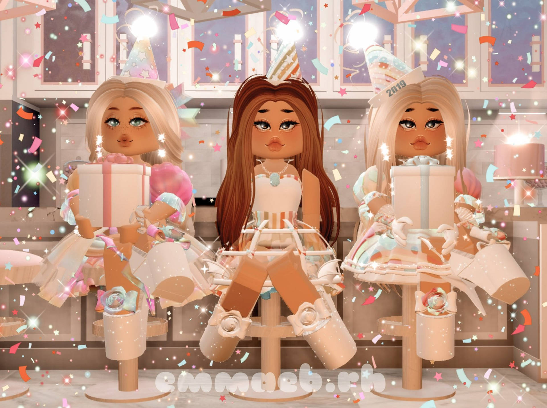 Aesthetic Roblox Party Girls
