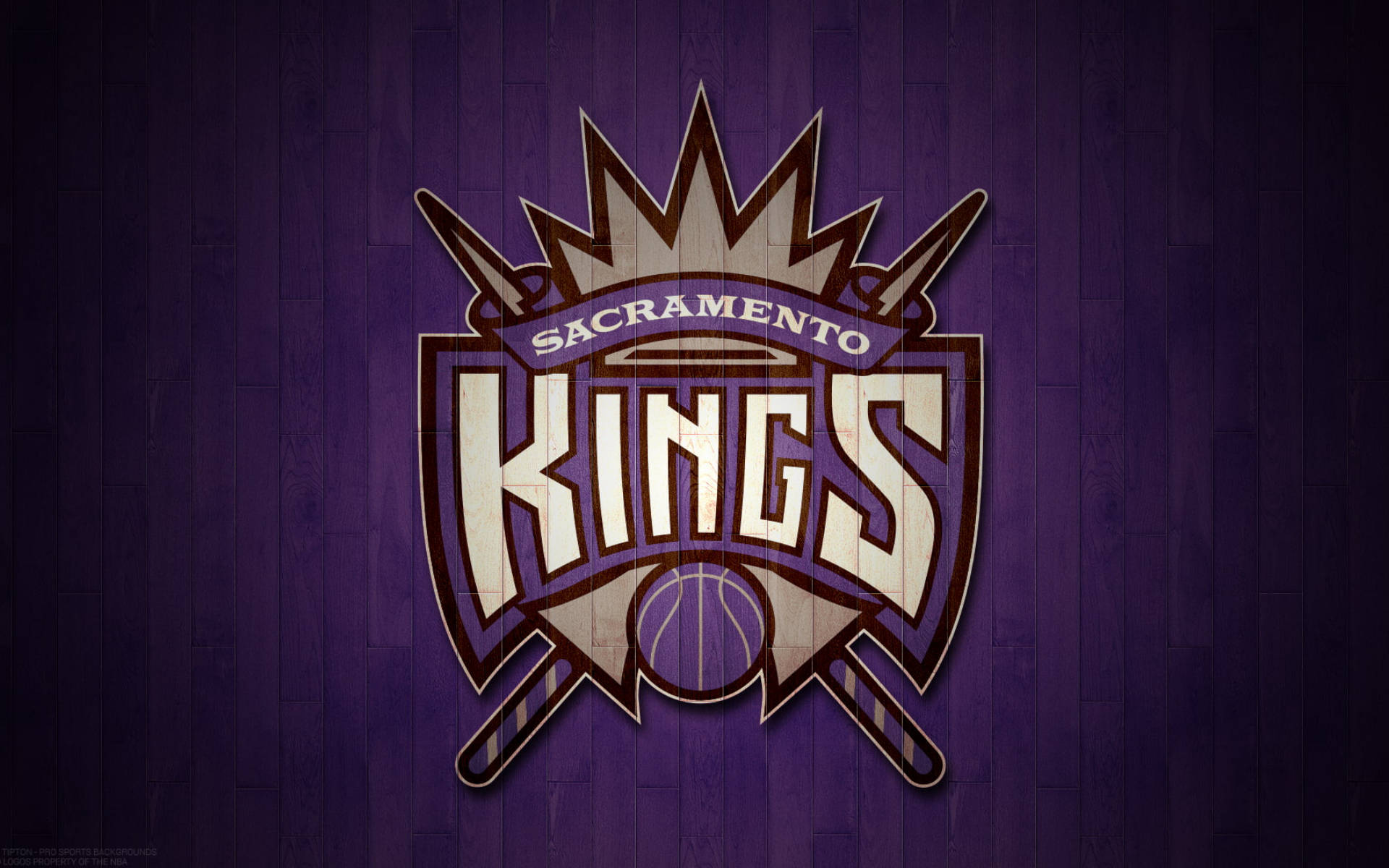 Æstetisk Sacramento Kings Logo Wallpaper