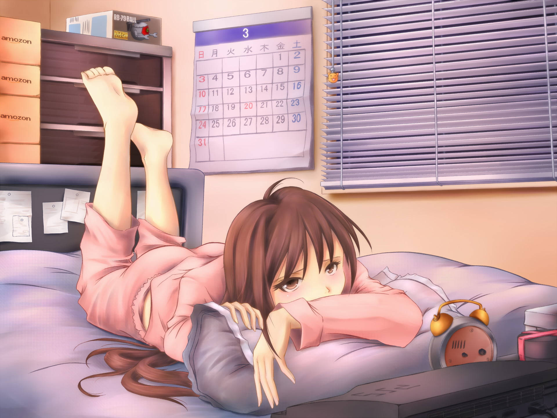 Aesthetic Sad Anime Girl Bedroom