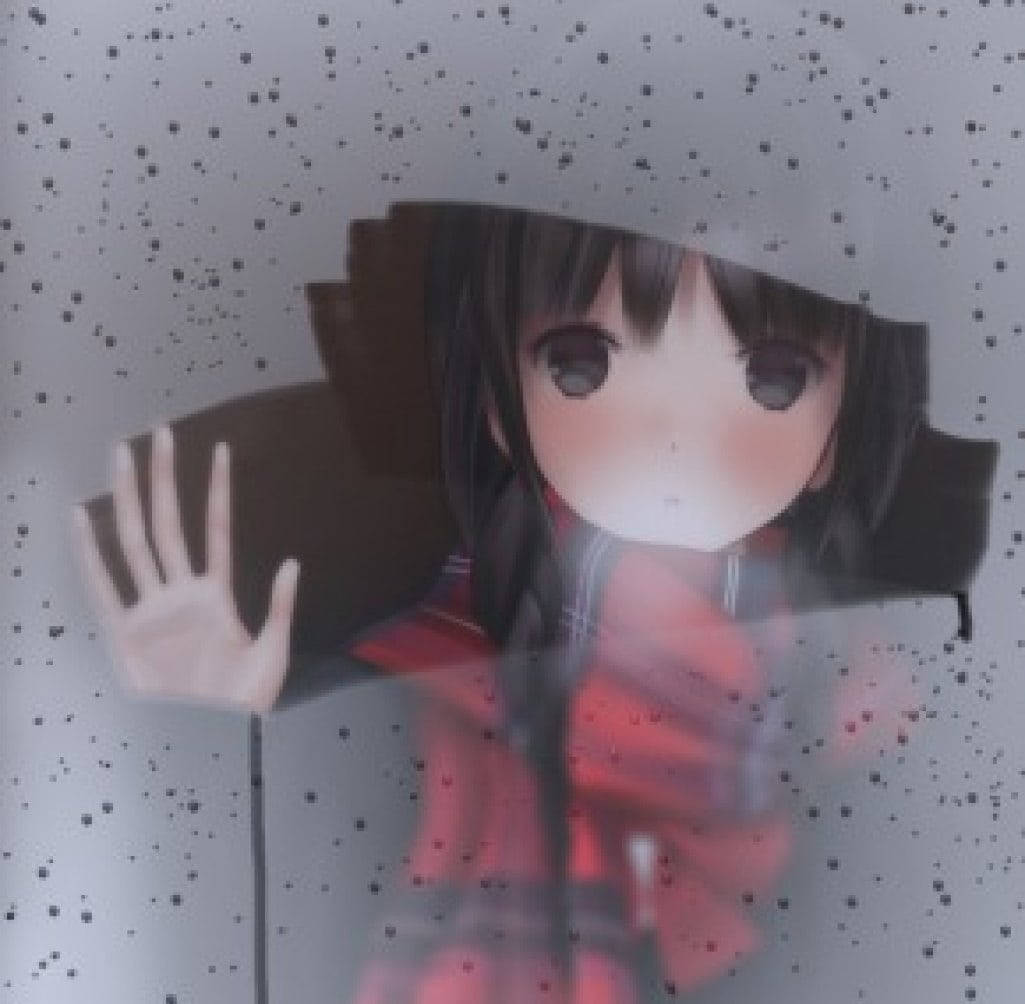 Aesthetic Sad Anime Girl In The Window
