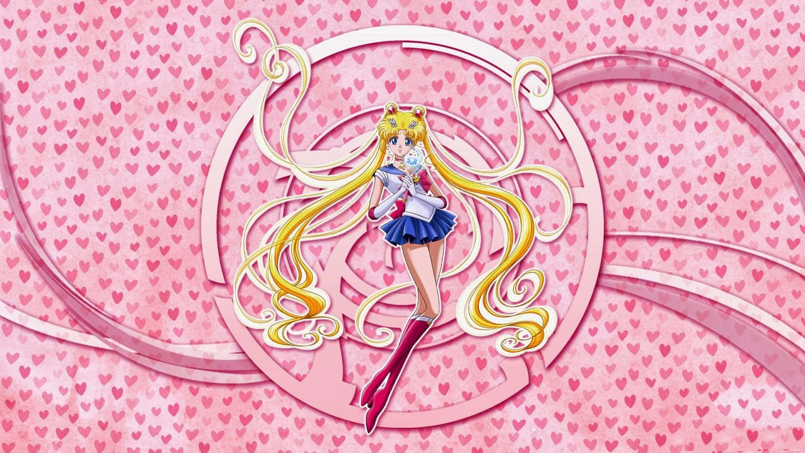 The heroine of the iconic Sailor Moon anime gets an aesthetic upgrade Wallpaper