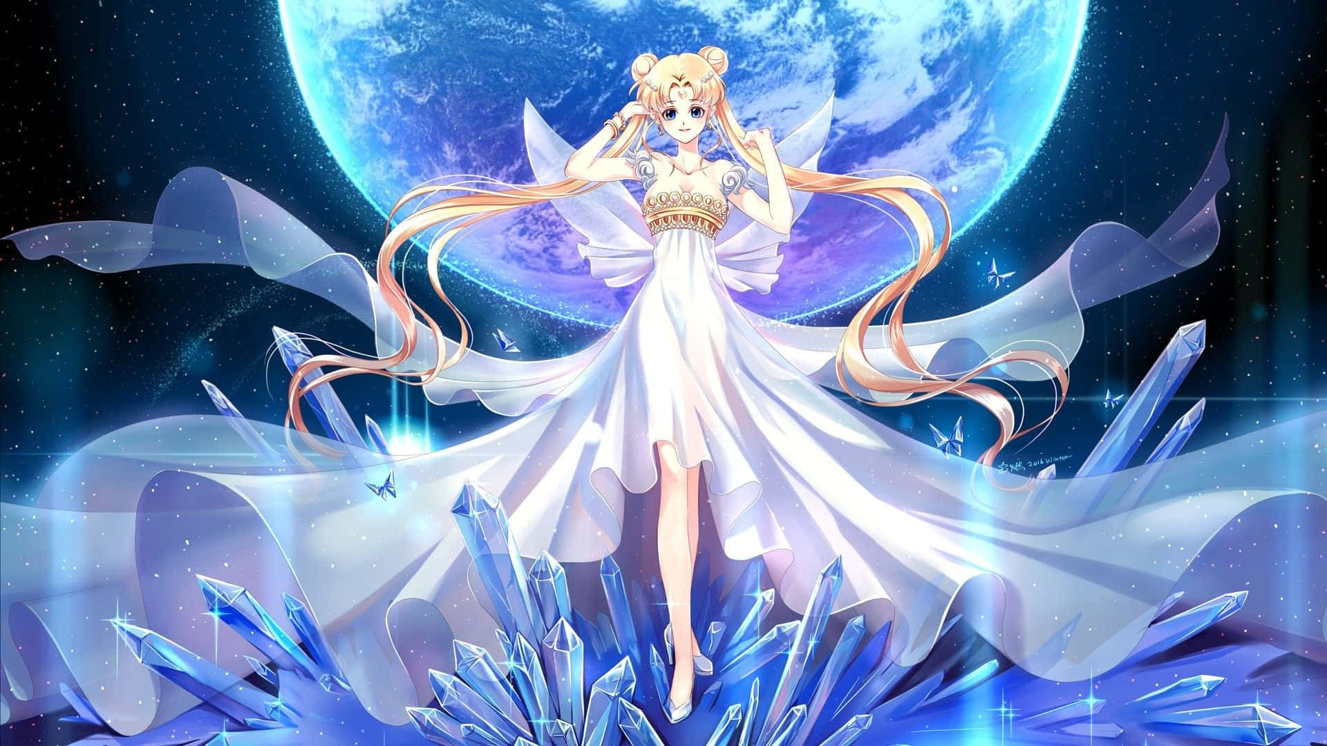Aesthetic Sailor Moon Crystals Wallpaper