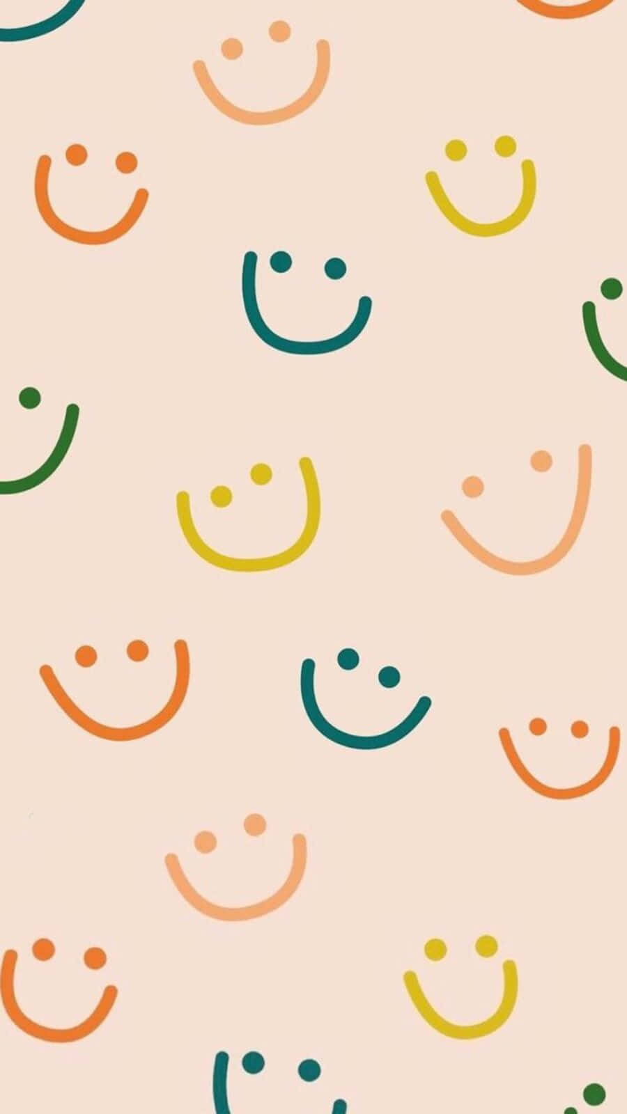 Colorful Trippy Smiley Wallpapers  Trippy Aesthetic Wallpaper for iPhone